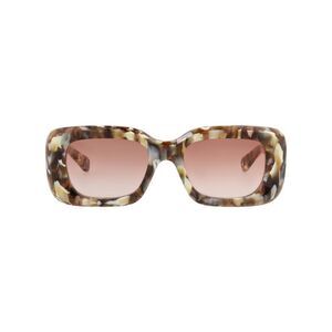 Chloé Square-Frame Recycled Acetate Sunglasses Multi Womens